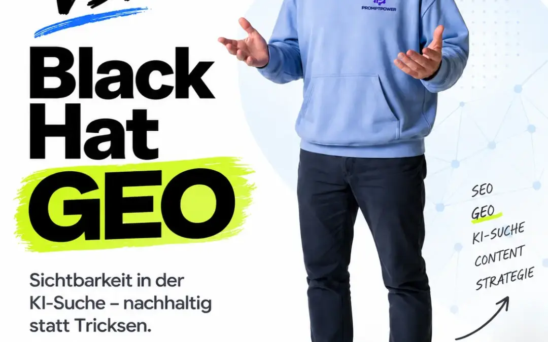 Google vs. Black Hat GEO: nachhaltige Sichtbarkeit in der KI-Suche statt Manipulation