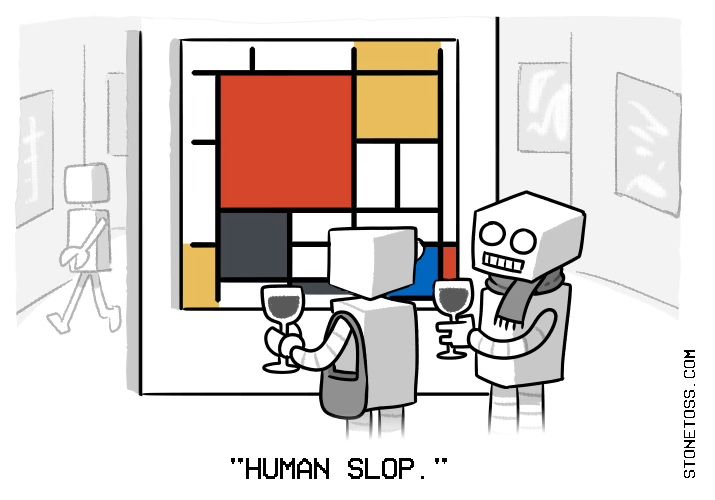 AI Slop? Als hätten Menschen vorher nur Meisterwerke produziert