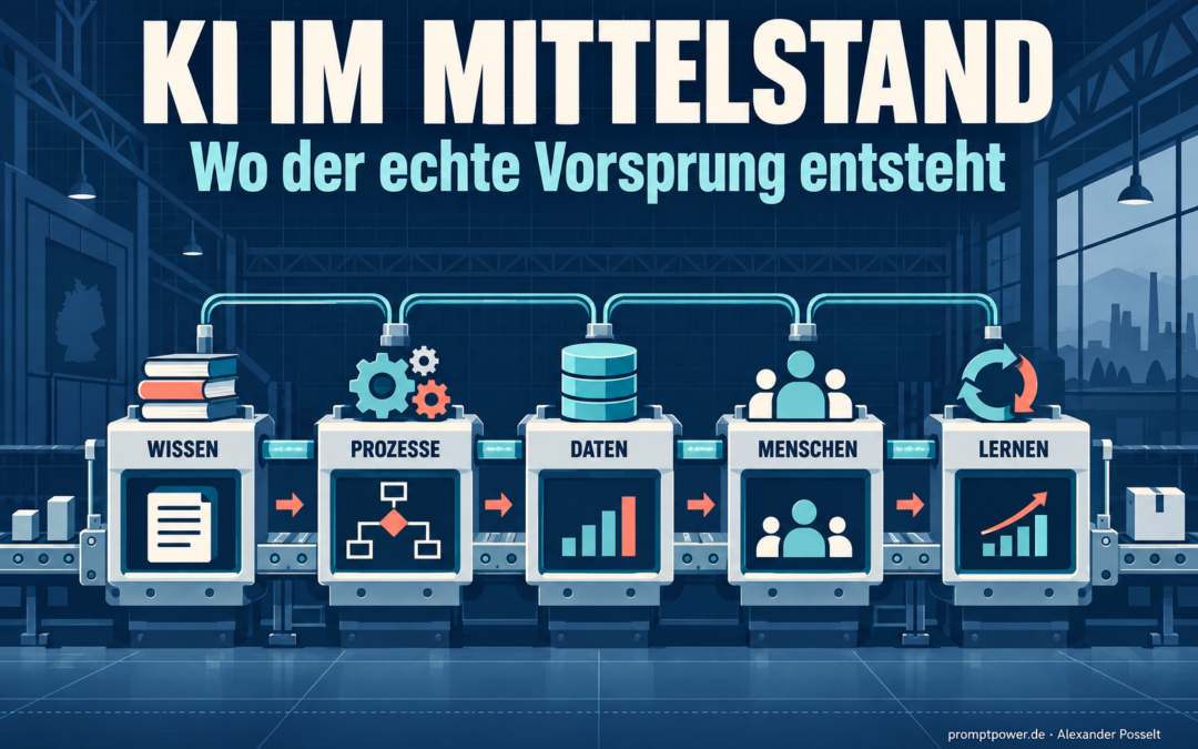 KI im Mittelstand: Warum Tools allein keinen Wettbewerbsvorteil schaffen